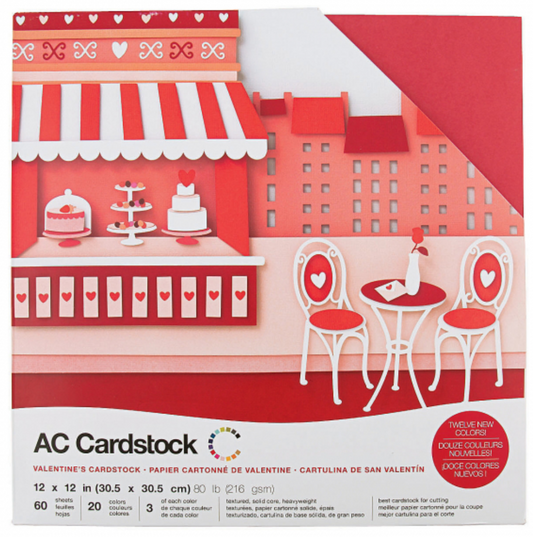 AC Valentine's Cardstock 12"x12"