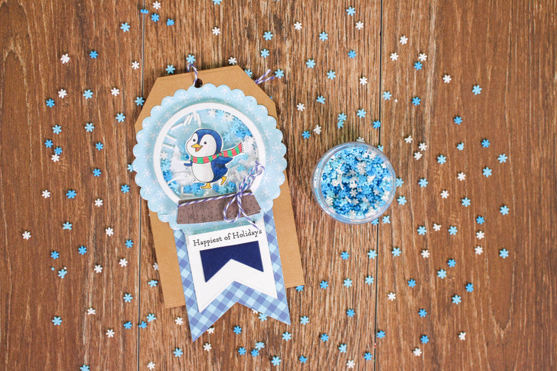 Snow Globe Stamp & Die Set